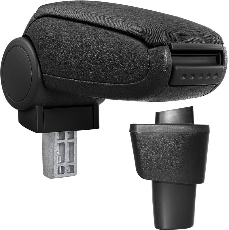 Pro.tec - Mittelarmlehne Hyundai i10 2 mit Staufach Textil Schwarz