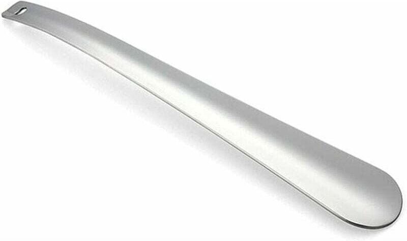 Hochwertiger Schuhlöffel aus Metall, Profi Schuhlöffel aus Edelstahl, Metall Schuhlöffel für Damen, stabiler Schuhlöffel...
