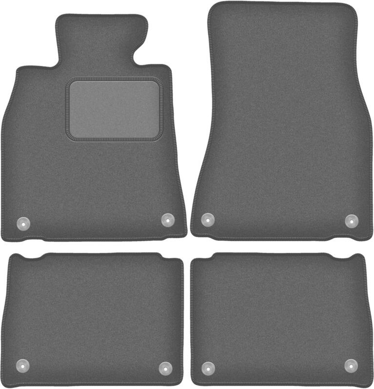 Graphit-Fußmatten für: Lexus LS III Limousine (2000-2006)