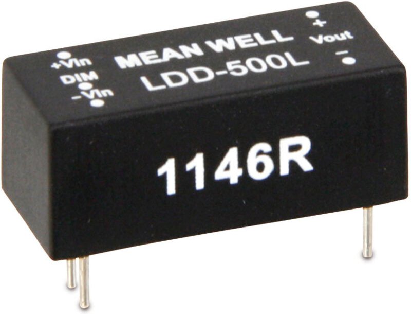 LED-Konstantstromquelle LDD-500L, 500 mA - Mean Well