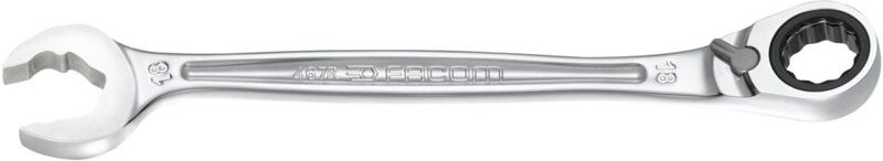 Duo-Knarren-Ring-Maulschlüssel 19 mm - Facom