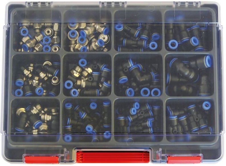 Riegler - Sortimentsbox Schnellsteckver. »Blaue Serie« Bestückung reduziert