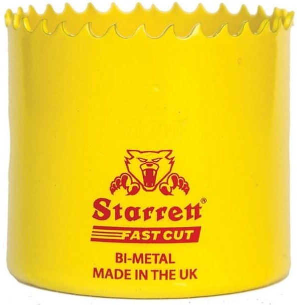 Starrett - Schnellschneider-Bohrer, gelb, ø 60 mm - FCH060