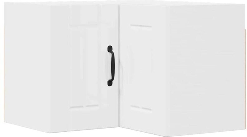 Thumbnail - Küchenhängeschrank Hochglanz Weiß 57 x 57 x 40 cm Holzwerkstoff vidaXL