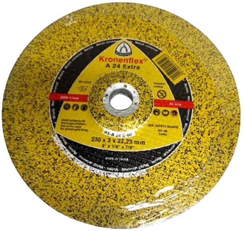 Trade Shop Traesio - Trade Shop - set 5 discounes für sbavatura metal D.230 x 3 mm foro 22,23MM smerigliatrice -