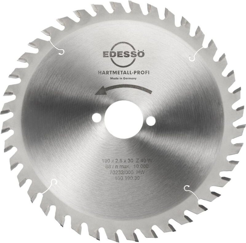 Thumbnail - Edessö - hw Kreissägebl. Profi 190x2,8x30mm Z40 w