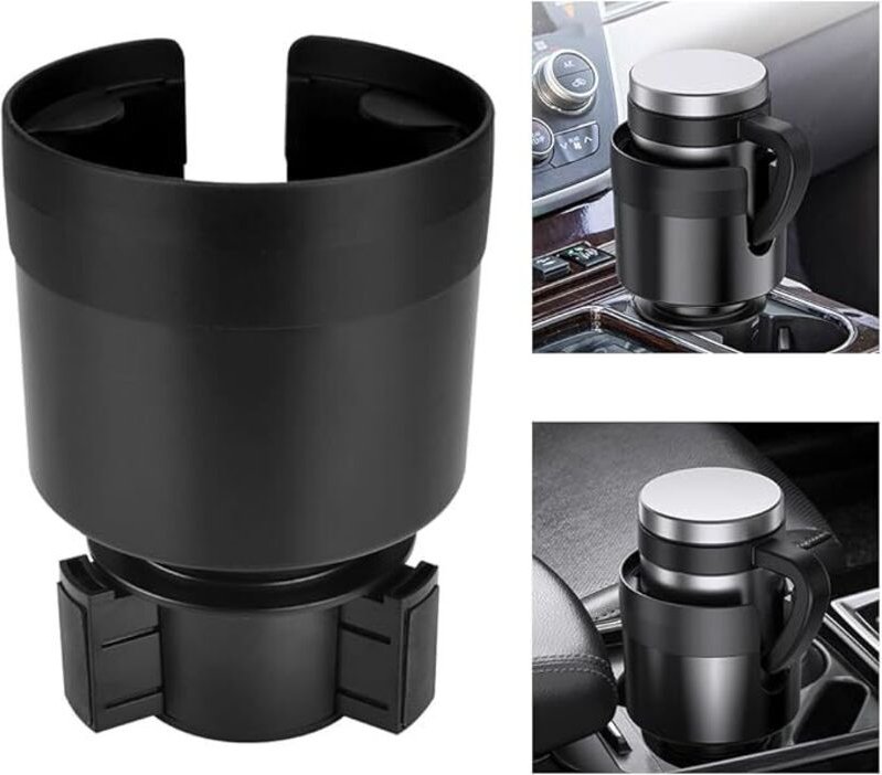 Lntyq - Getränkehalter fürs Auto, Auto-Getränkehalter, Universal-Getränkehalter fürs Auto, verstellbarer Auto-Dosenhalte...