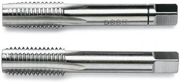 Fanar gwintowniki ręczne 2-sztukowe 16,00 x 2,00 hss din-352