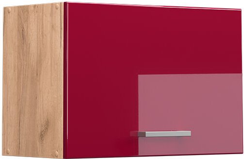 Vicco - Hängeschrank R-Line, Bordeaux Hochglanz, 60 cm Flach