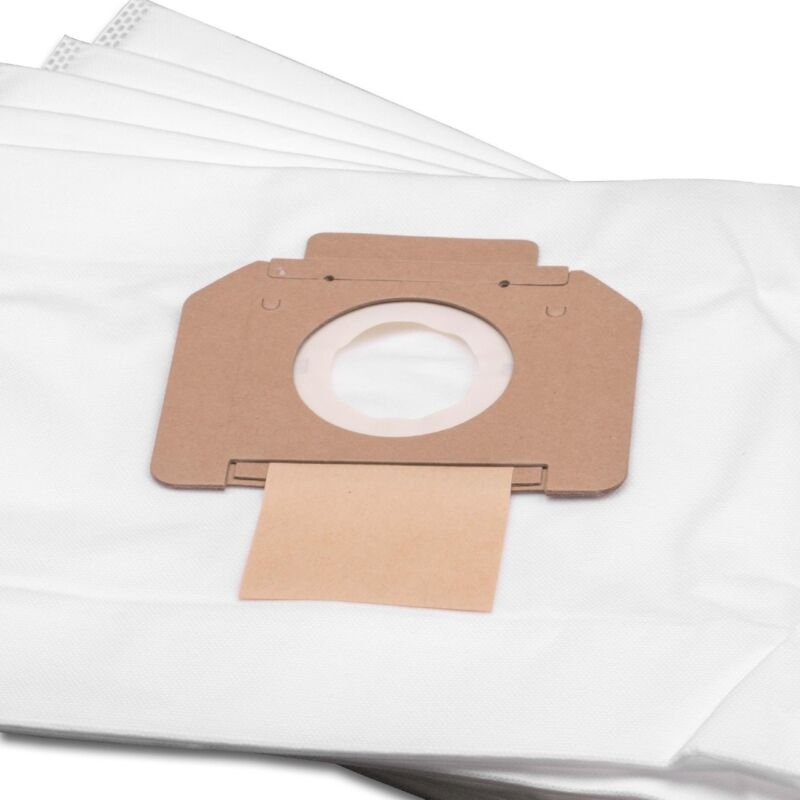 20x Staubsaugerbeutel kompatibel mit Makita 446, 446L, 446LX, VC3012, VC3012M Staubsauger - Mikrovlies, Weiß - Vhbw