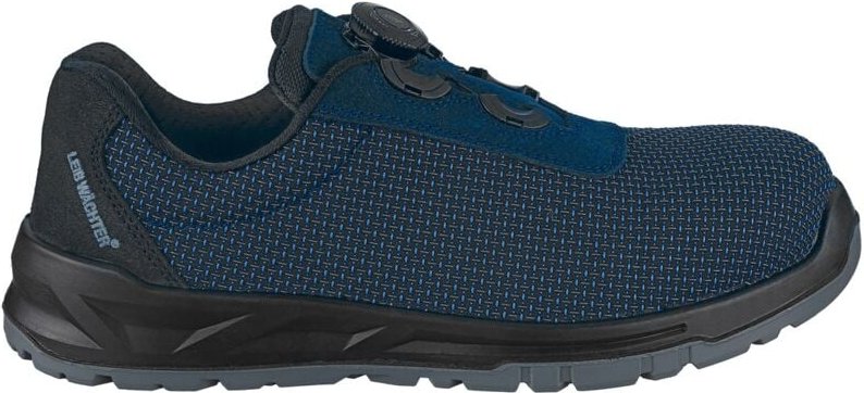 Thumbnail - Leibwächter - Sicherheitshalbschuh sofia S3S Gr. 47 schwarz / blau