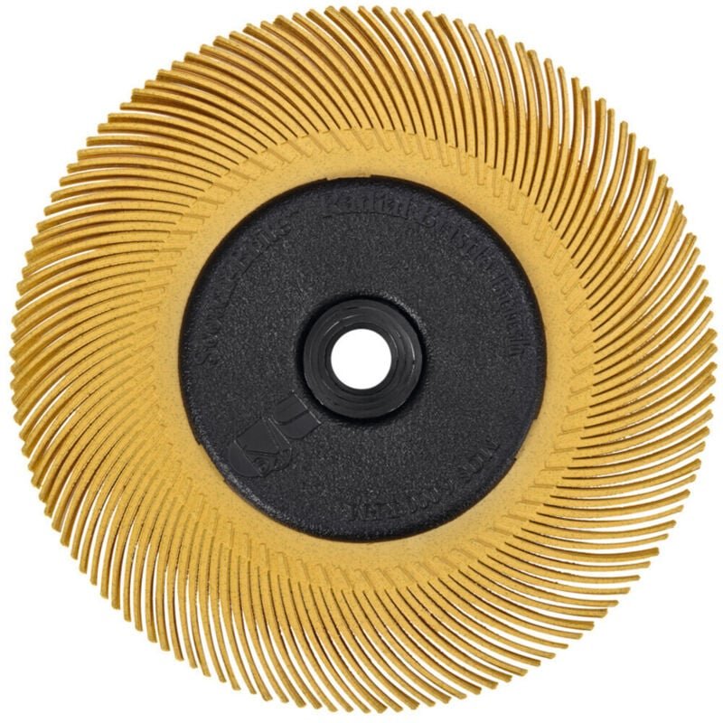 Scotch-Brite Bristle-Brush Typ c⌀ 50 mm Schaft-⌀ 6 mm, bb-zs, Körnung: 80 - 3M