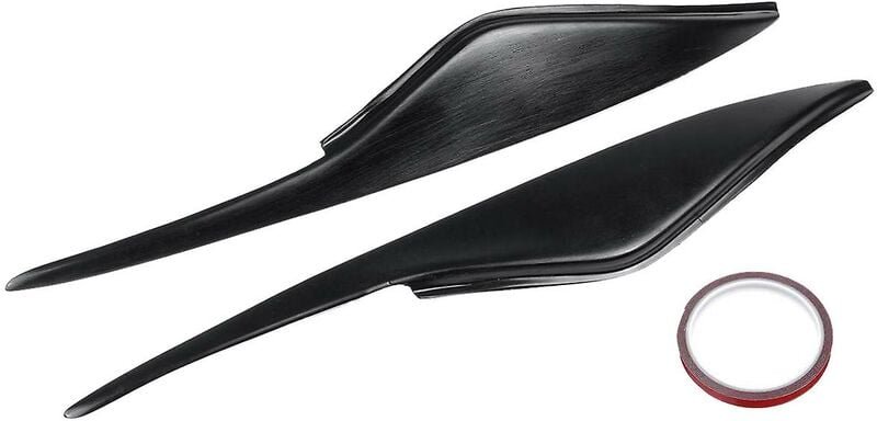 Thumbnail - Woosien - Auto Glas Schwarz Scheinwerfer Augenbraue Abdeckung Trim Scheinwerfer Aufkleber Für Mondeo Mk4 2007-2013