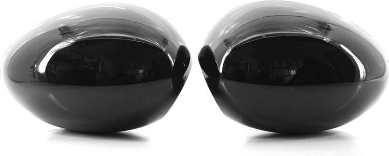 GZ.FK057KL+KR Rückspiegelgehäuse BMW Mini R55/R56 (Schaltgetriebe), Schwarzglänzend