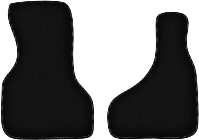 BASIC schwarze Velours-Fußmatten für: GMC Safari II Lieferwagen (1995-2005)