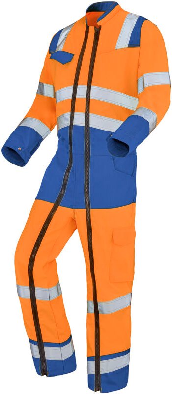Kombination 2 Reißverschluss Fluorescent Safe XP Orange Fluorescent/Blau Bugatti XL - FR(52-54)