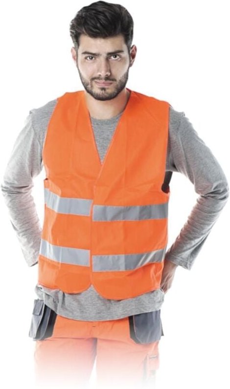 Warnweste orange 120 g/m² XXXXL