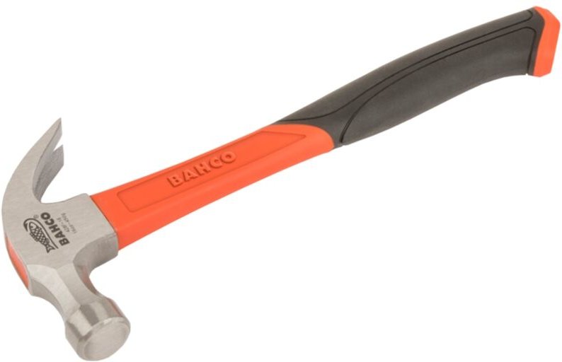 Klauenhammer-Gummigriff mit gebogenen Nägeln - 8 oz - Bahco