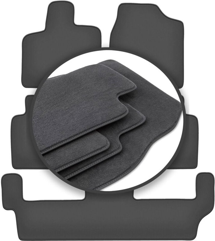 Premium-Fußmatten für: Dodge Caravan IV 7-Sitzer (2008-2016)