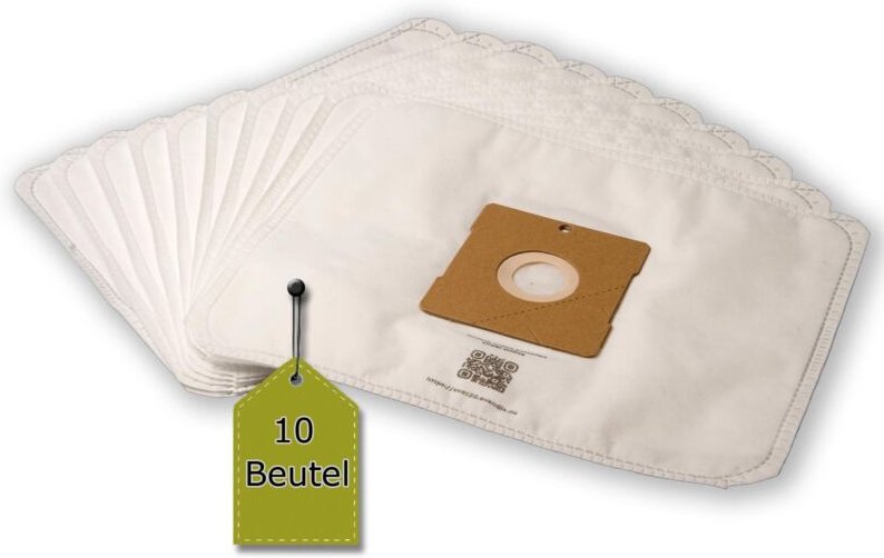 EVendix Staubsaugerbeutel, 10 Stk + 1 Mikro-Filter kompatibel mit Samsung Veloce-Eco