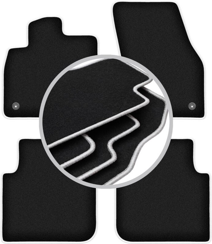 CARLUX-SILVER Automatten für: Skoda Kodiaq Crossover (2016-)