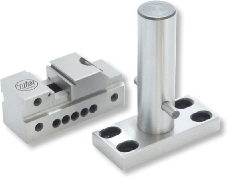 Niederzug-Spannstock 0,01mm/100mm 32x25mm