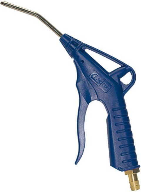 Riegler Dosierbare Blaspistole 90 mm Rohr, POM, Rc 1/4, Nippel NW 7,2-7,8