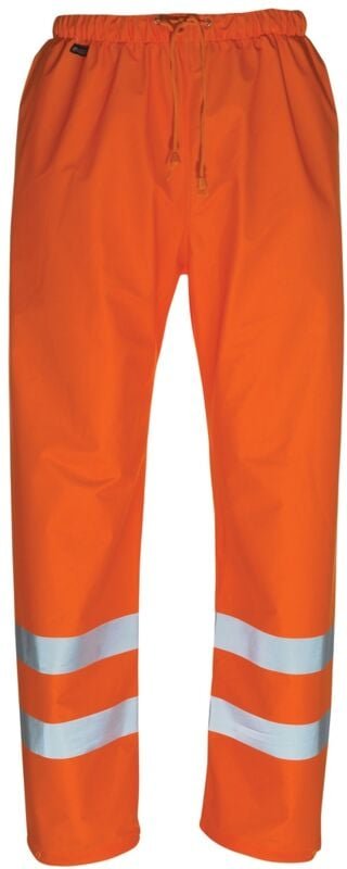 Safe Aqua Regenhose Wolfsberg wind- und wasserdicht Klasse 1 Gr. s warnorange - Mascot