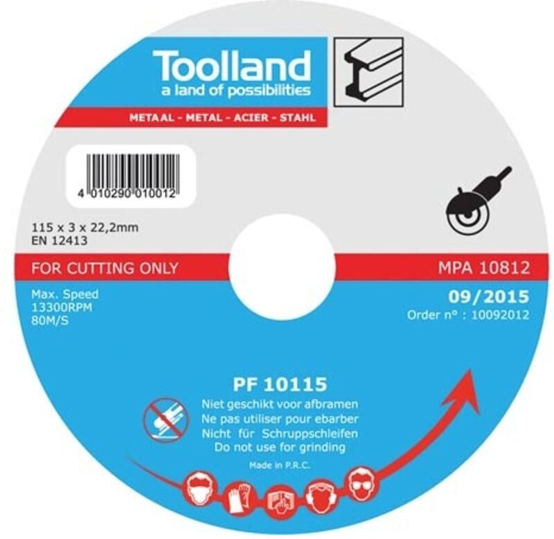Trennscheibe -115 mm - metall