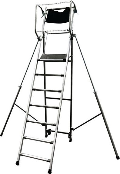 Matisère - Profi Stehleiter 7 Stufen - Maximale Arbeitshöhe 3.70m - 18-137