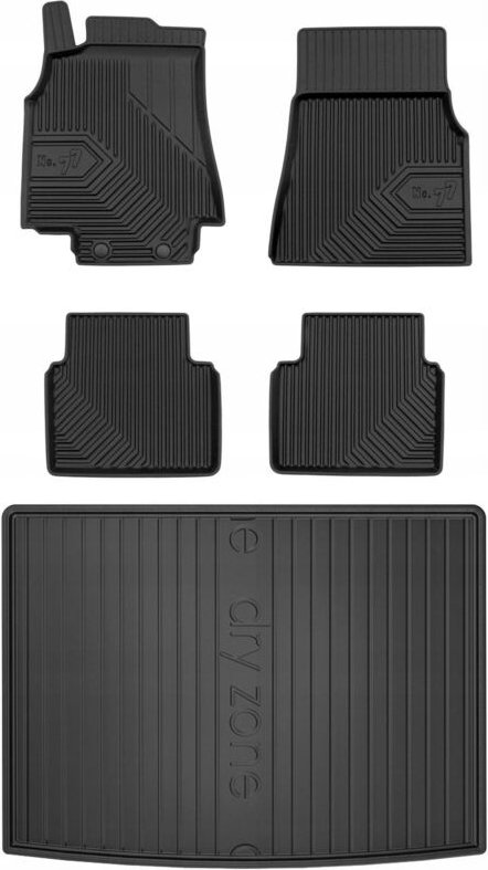 SET 77 Fußmatten und Fußmatten Mercedes W245 2005-2011