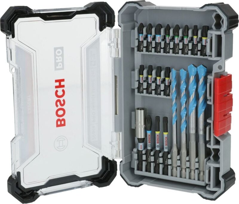 Pro Impact Schrauberbits und Multi Construction Bohrer Set, 20-tlg. - Bosch