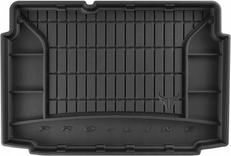 Gummi Kofferraummatte Einsatz Teppich Volkswagen Polo 4 Fließheck 2001-2009 d