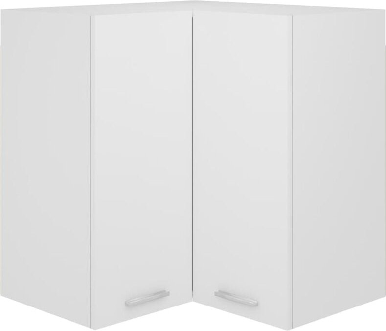 Maison Exclusive Eckhängeschrank Lyon Weiß 57x57x60 cm