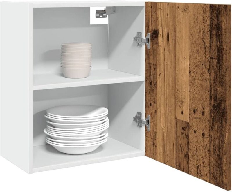 Hängeschrank Lyon Altholz-Optik 50x31x60 cm Holzwerkstoff Vidaxl