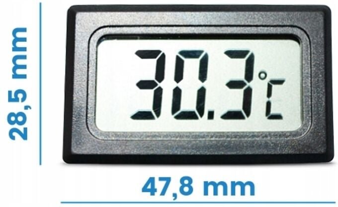 ELEKTRONISCHES PANEL-THERMOMETER -50+110 Sonde 5m