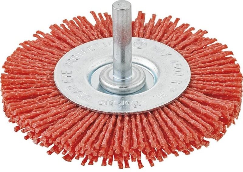 Rundbürste Nylon 100mm Korn 80 Fortis