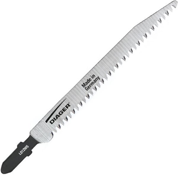 5er-Pack Stichsägeblätter für Verbundwerkstoffe/Plexiglas - L012W