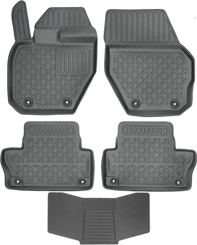 Matten ARISTAR 602584 + ABDECKUNG 251992 - Volvo XC60 I 2008-2017 STOP. MONTAGE VLV vorne und hinten