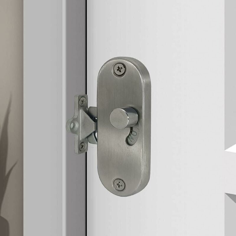 Thumbnail - ZVD - 90° right angle sliding door lock with sliding door lock buckle and barn door lock,