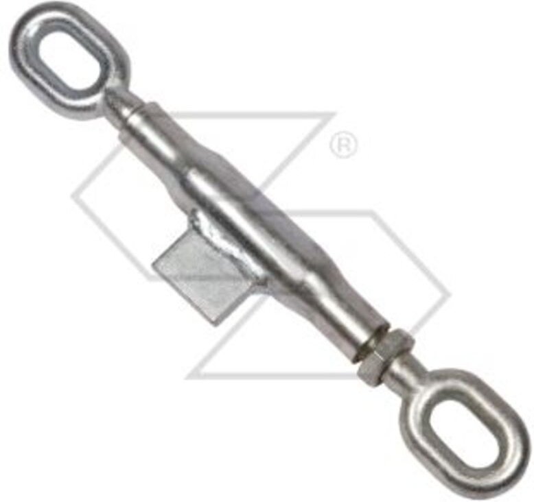 Hülse mit geschweißter Platte für Dreipunktaufhängung