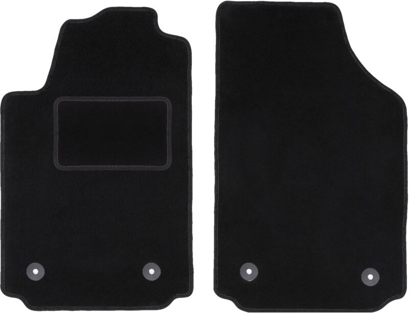 Vordere Matten schwarz für: Audi A2 Fließheck (2000-2005)