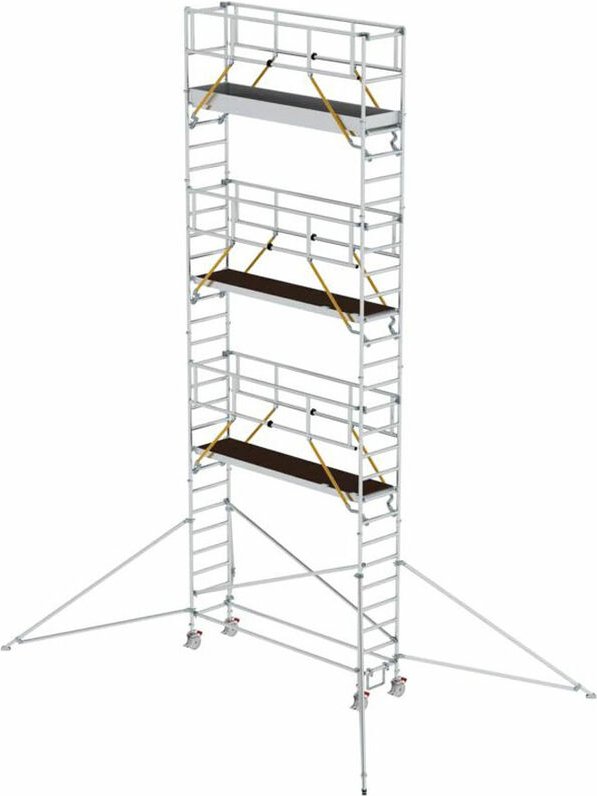 MUNK Rollgerüst SG mit Ausleger 0,75x3,00m Plattform 9,55m AH