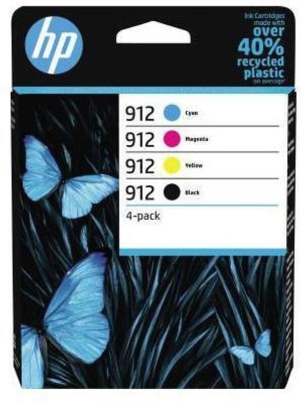 Thumbnail - Hewlett Packard - Hp tinte 6zc74ae 912 multipack