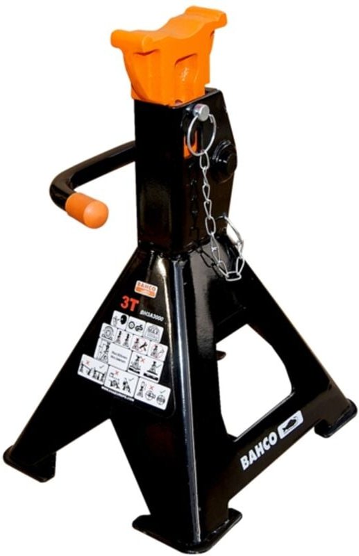 Unterstellböcke, 3 t, paarweise, 340/510 mm - Bahco