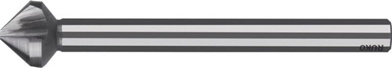 Kegel- und Entgratsenker din 335 Form c 90° hss mit langem Zylinderschaft ø 8,3 mm - 102272 - Ruko
