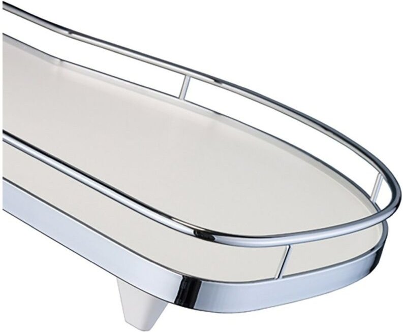 FP - Eckschrankschwenkauszug LeMans ii 450mm Reling Classic verchromt links