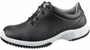 Thumbnail - Abeba - Halbschuh Uni 6 6781 O2 src dguv Gr. 39 schwarz - schwarz