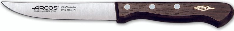 Gemüsemesser Arcos Palisander 271000 Edelstahl Nitrum und mango Palisandermesser mit 10,5 cm Klinge und Klingenabdeckung