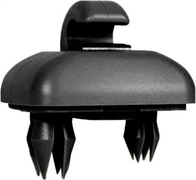 Ymyny - Crediri Auto-Sonnenblenden-Hakenhalter, Ersatz für Audi A1 A3 A4 A5 Q3 Q5 (8E0 857 562) A7 B6 B7 B8 S4 S5, Schwa...